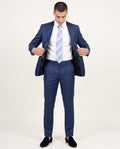 Rossi Man Vogue Blue Pinstripe Suit