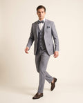 Gianco Ferro Light Grey Three-Piece Suit