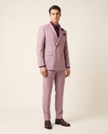 Vinci Lilac Double-Breasted Suit