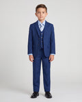 Stacy Adams Boys Indigo Suit
